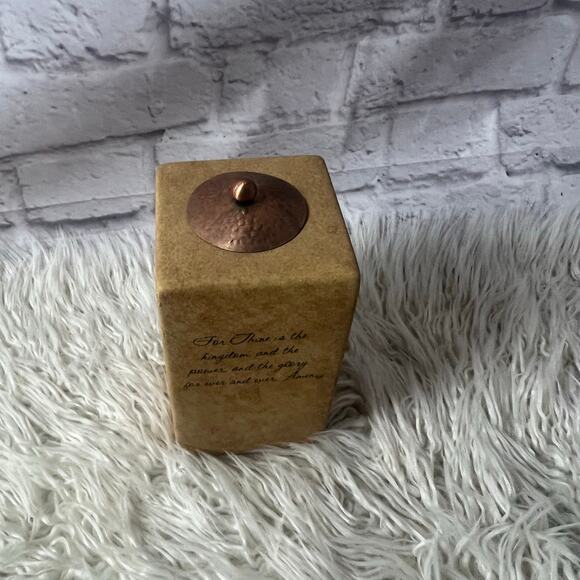 Comfort Candles 05724 The Lords Prayer Tea light Holder - Picture 10 of 12